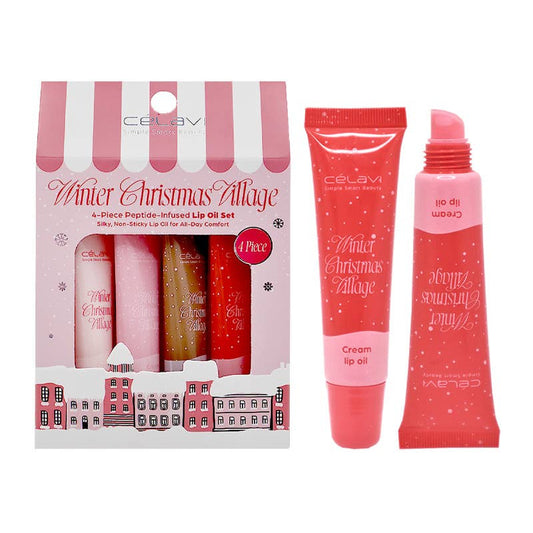 Winter Christmas Lip Oil Set