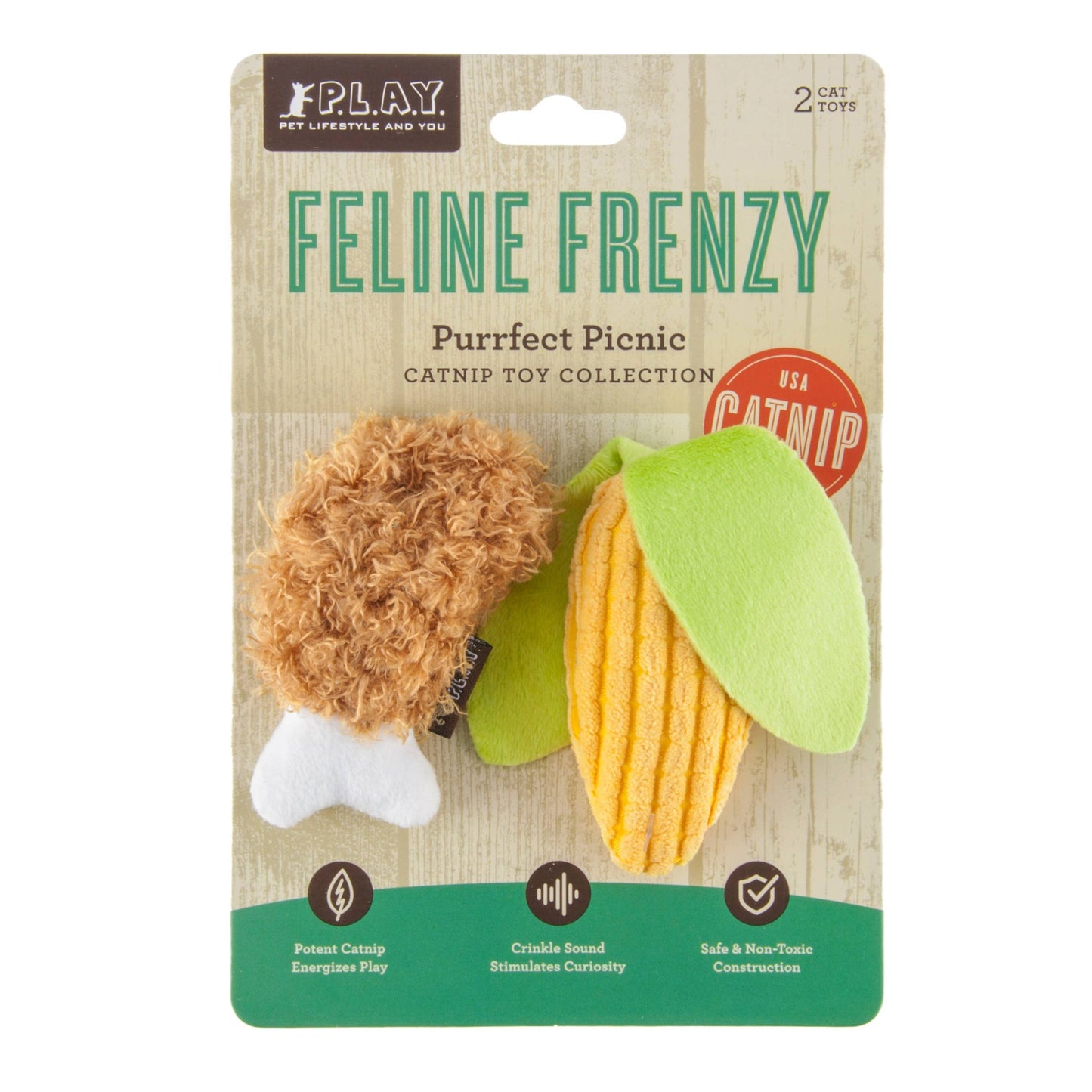 Purrfect Picnic Catnip Toy