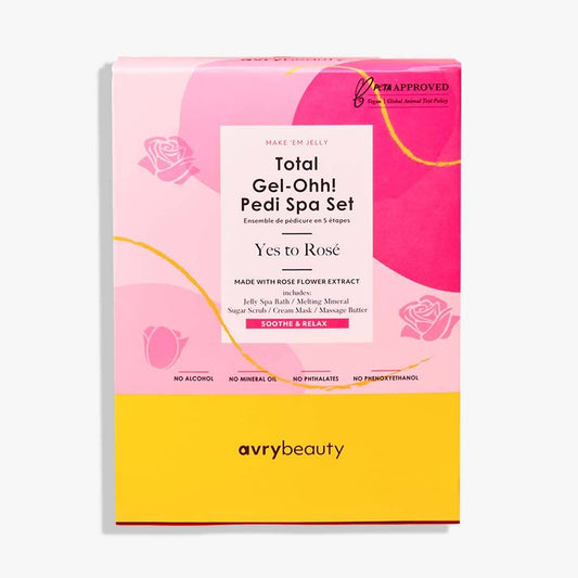 Rose Total Gel-Ohh! Pedi Spa Set