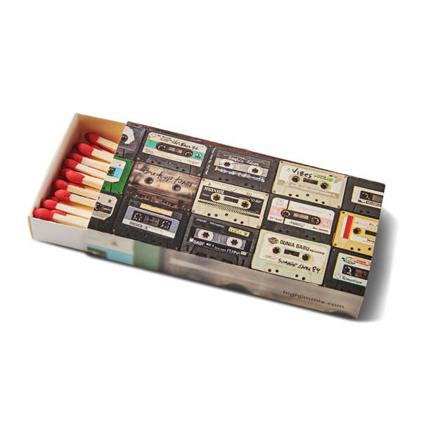Cassette Tapes Box Matches