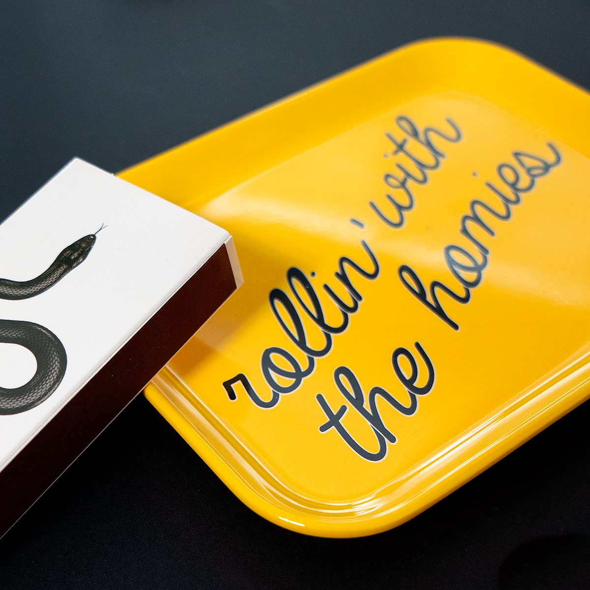 Rollin' with the Homies Trinket Tray – Funny Melamine Catchall