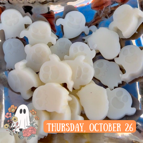 Spooky Scents Candle Making Experience I October 26th