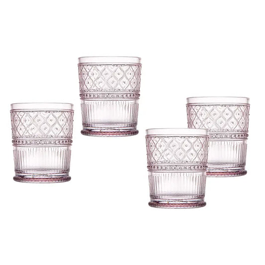 Pink Claro Cocktail Tumbler Set