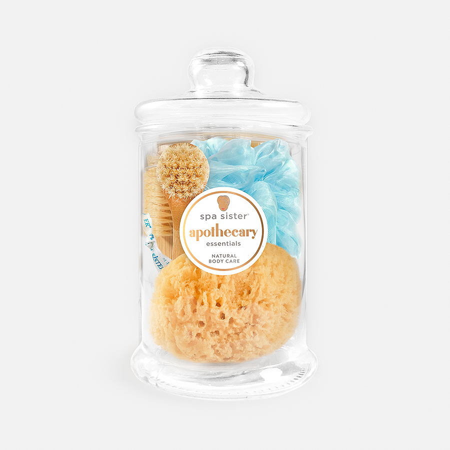 Blue Apothecary Essentials Jar