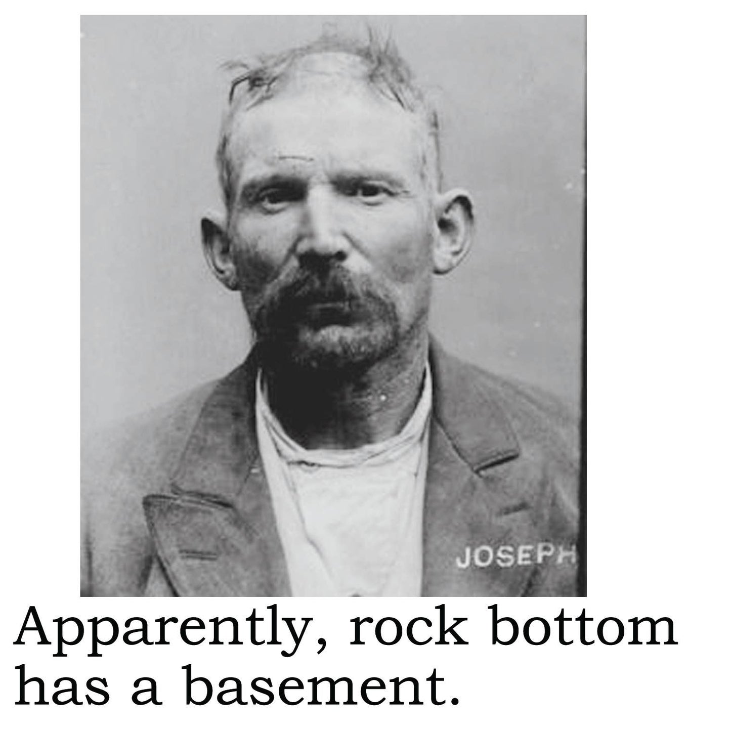 Rock Bottom has a Basement Cocktail Napkins