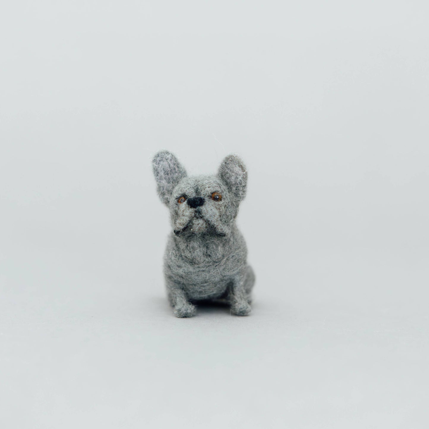 Little Felted Friends: French Bulldog Needle Felting Kit
