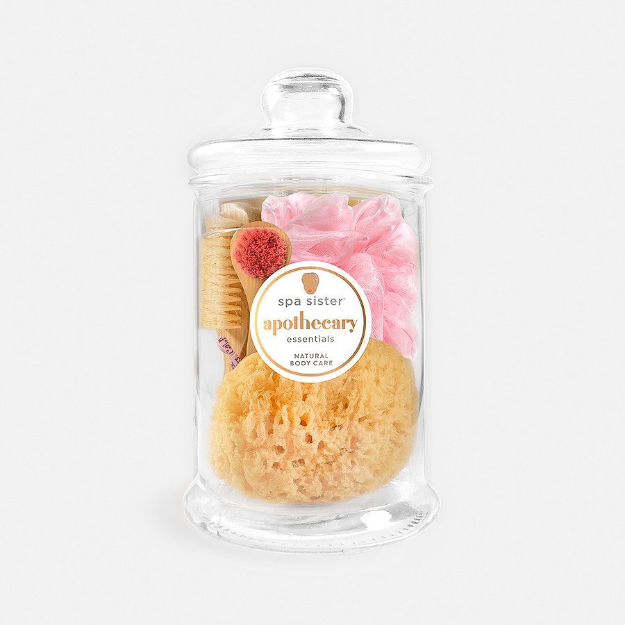 Pink Apothecary Essentials Jar