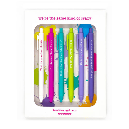 Best Friends Quotable Gel Pen Set