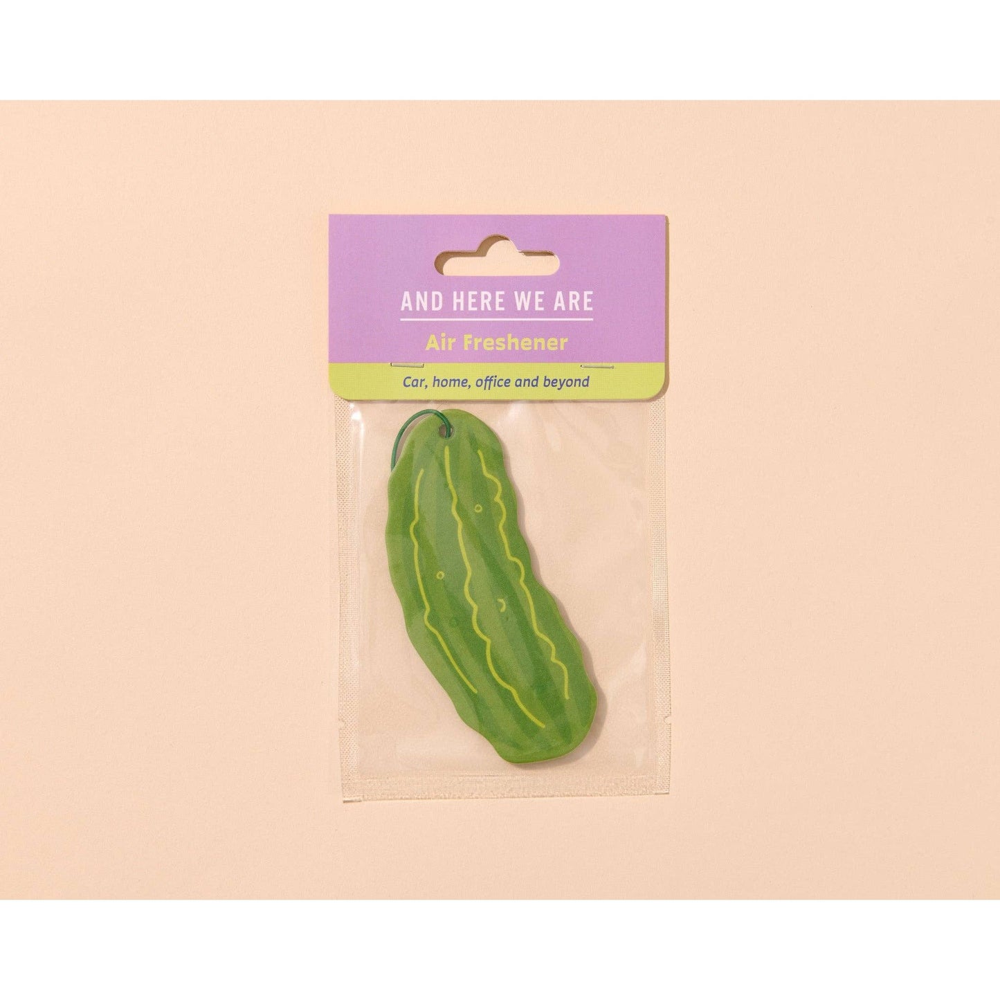 Pickle Cucumber Mint Hanging Air Freshener
