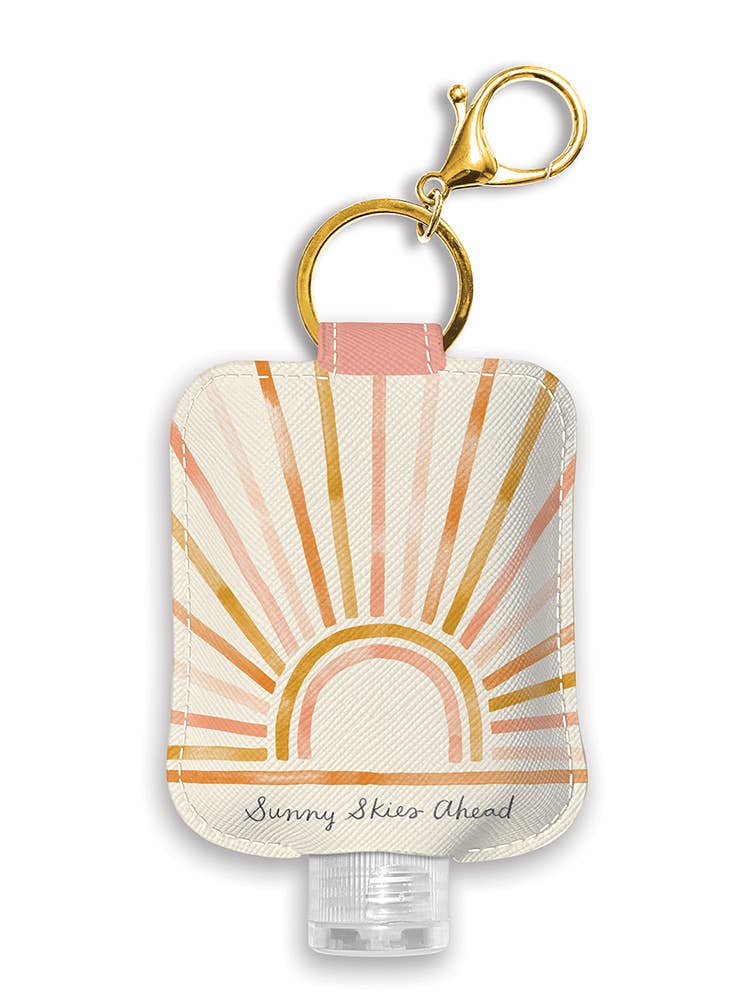 Sunny Skies Hand Sanitizer Keychain