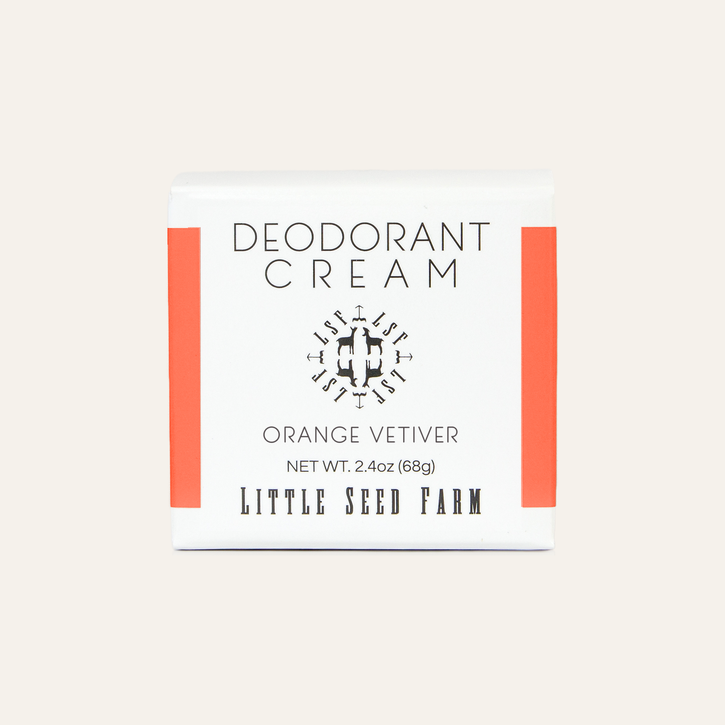 Orange Vetiver Deodorant Cream