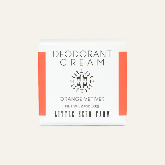 Orange Vetiver Deodorant Cream