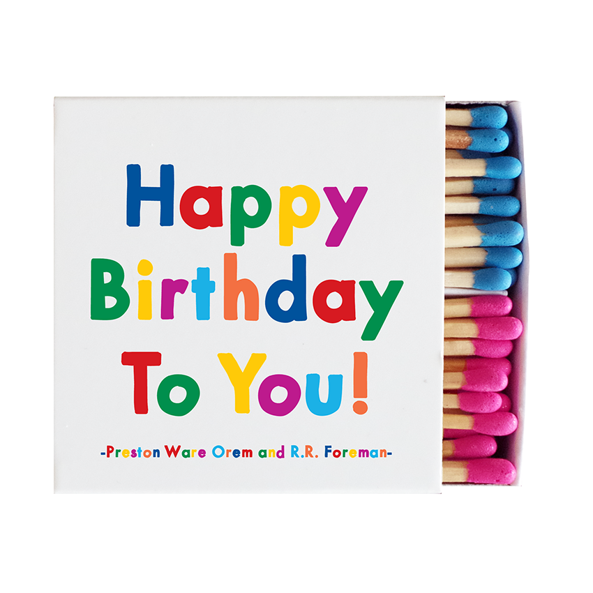 Matchbox: Happy Birthday To You