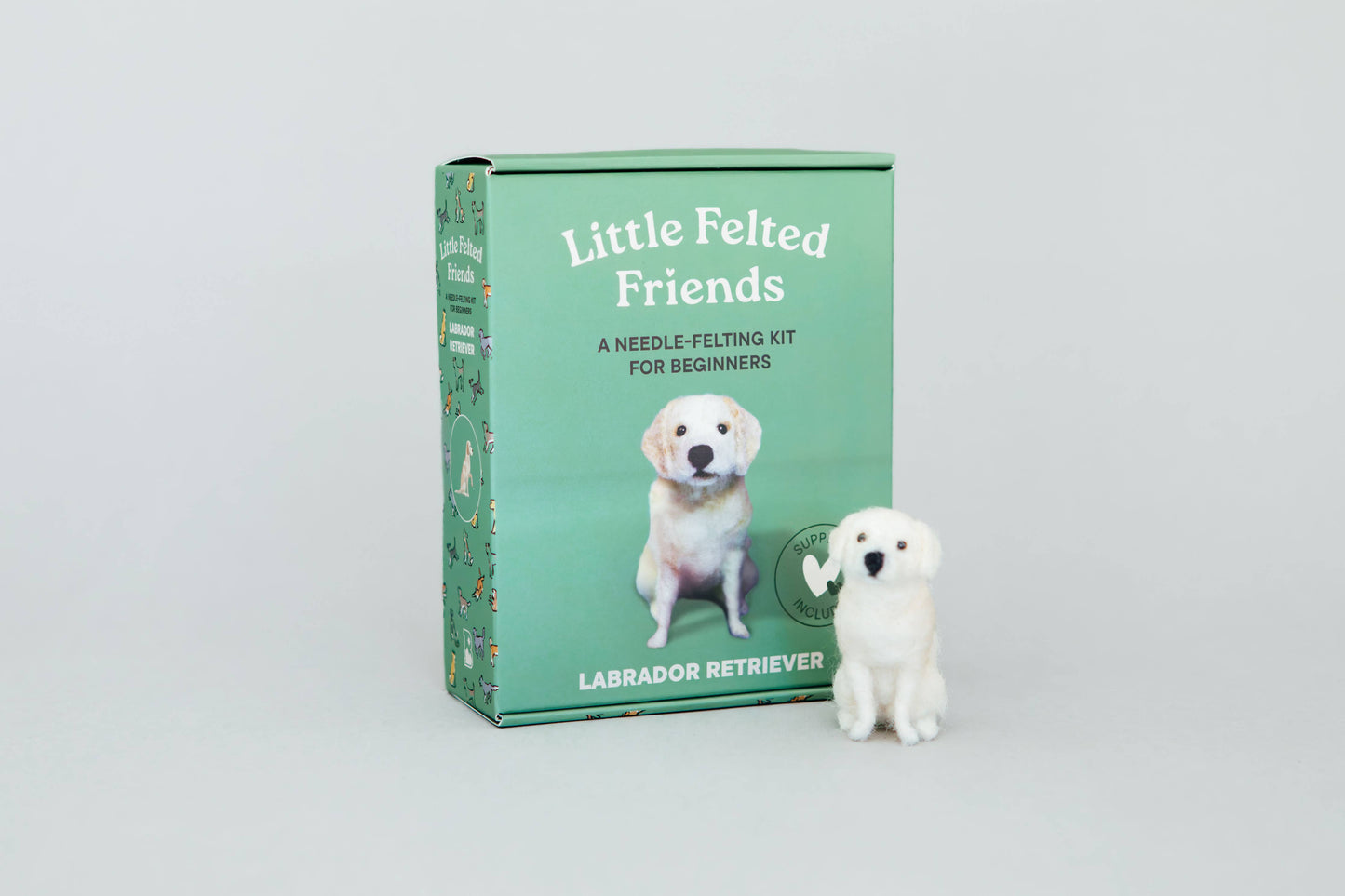 Little Felted Friends: Labrador Retriever Needle Felting Kit