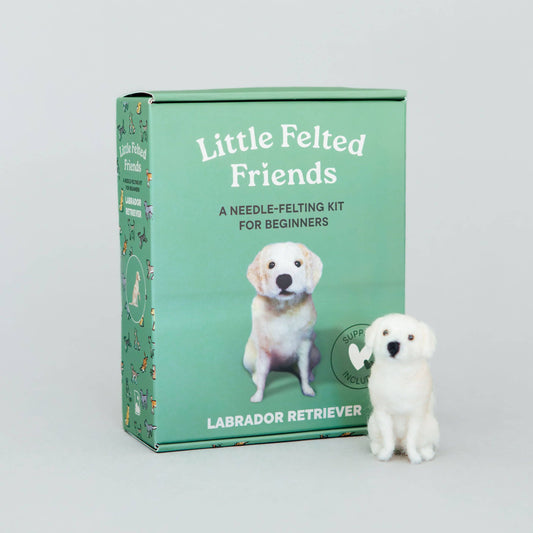 Labrador Retriever Needle Felting Kit | Little Felted Friends