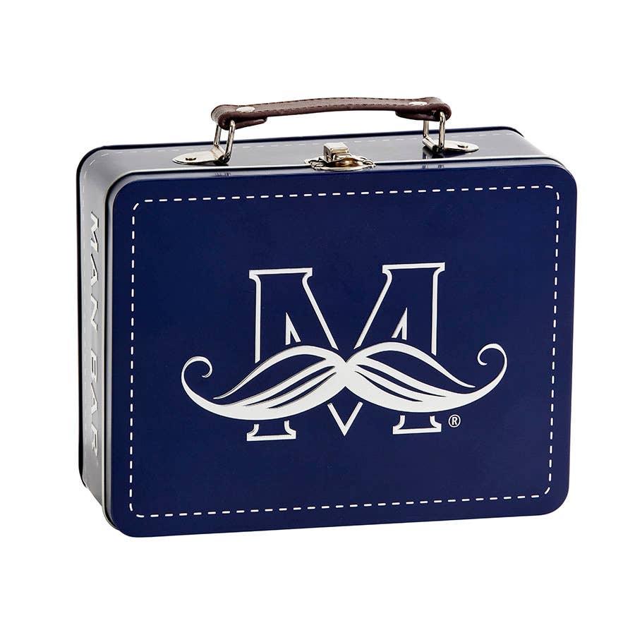 Man Bar Travel Tin Grooming Kit - Silver Sage & Bergamot