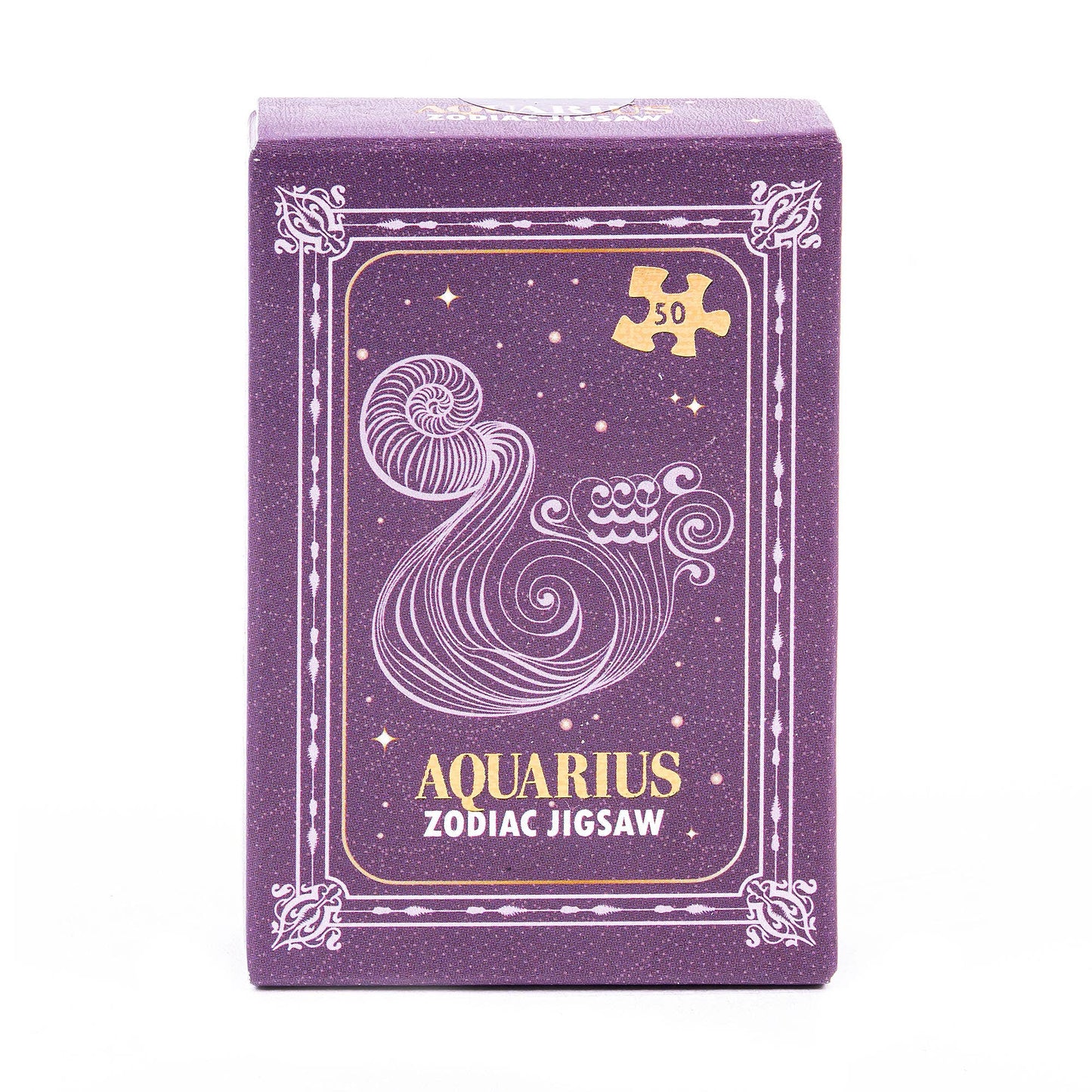 Zodiac Sign Mini Jigsaw Puzzles – 50-Piece Astrology Art