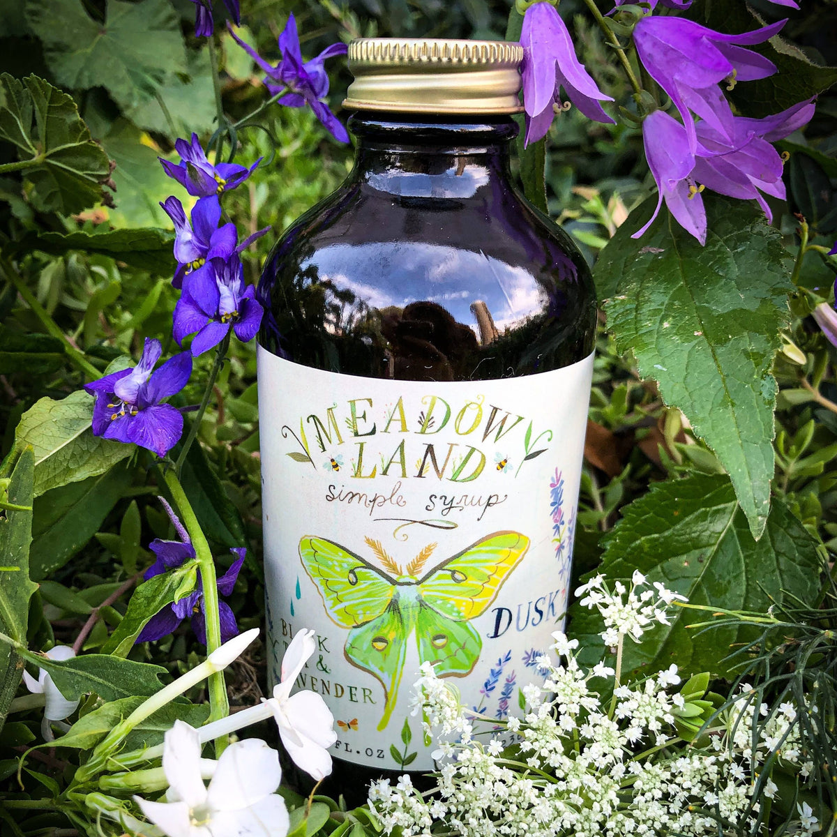 Dusk Lavender & Black Tea Simple Syrup | 8 oz