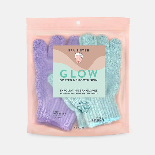 Glow Body Exfoliating Gloves