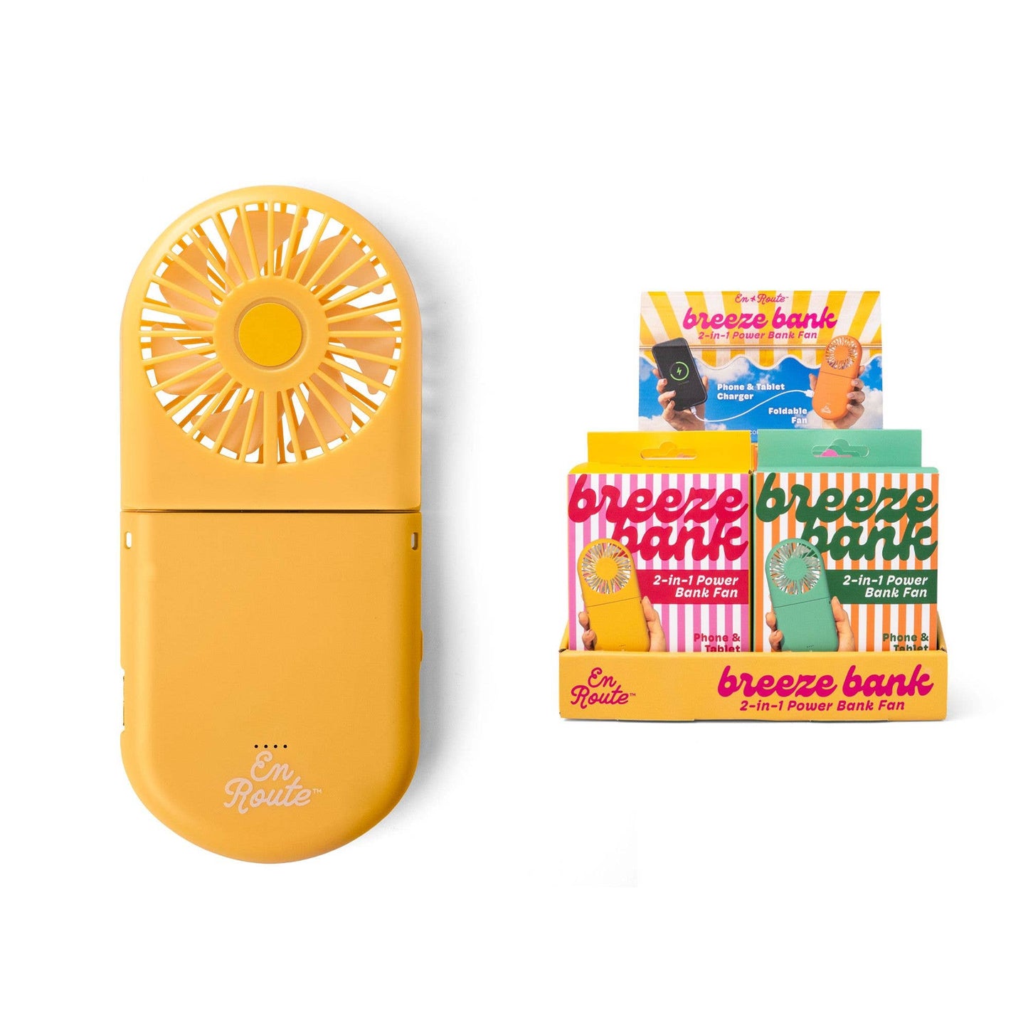 Breeze Bank 2-in-1 Powerbank Fan