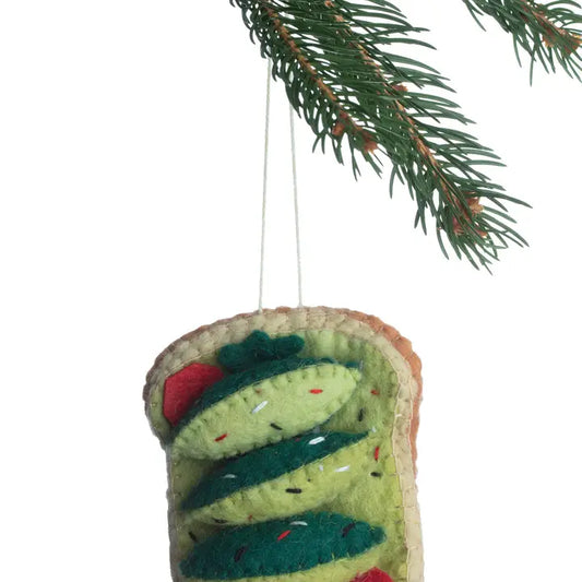Avocado Toast Ornament