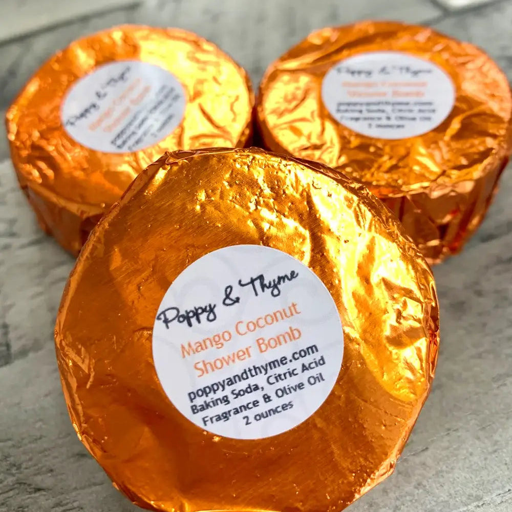 Mango Coconut Shower Bomb/Steamer