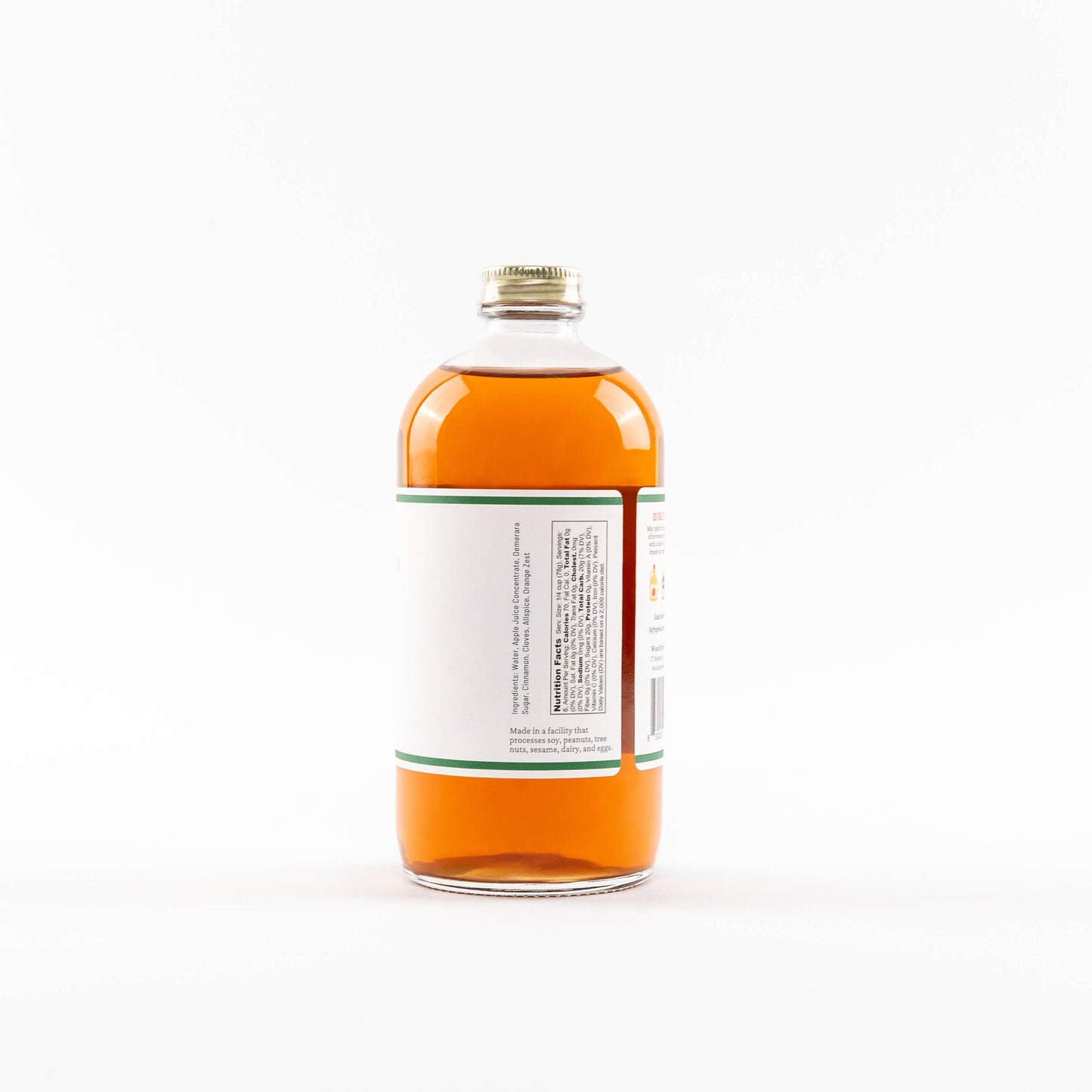 Spiced Apple Hot Toddy Cocktail & Mocktail Mixer (16 fl oz)