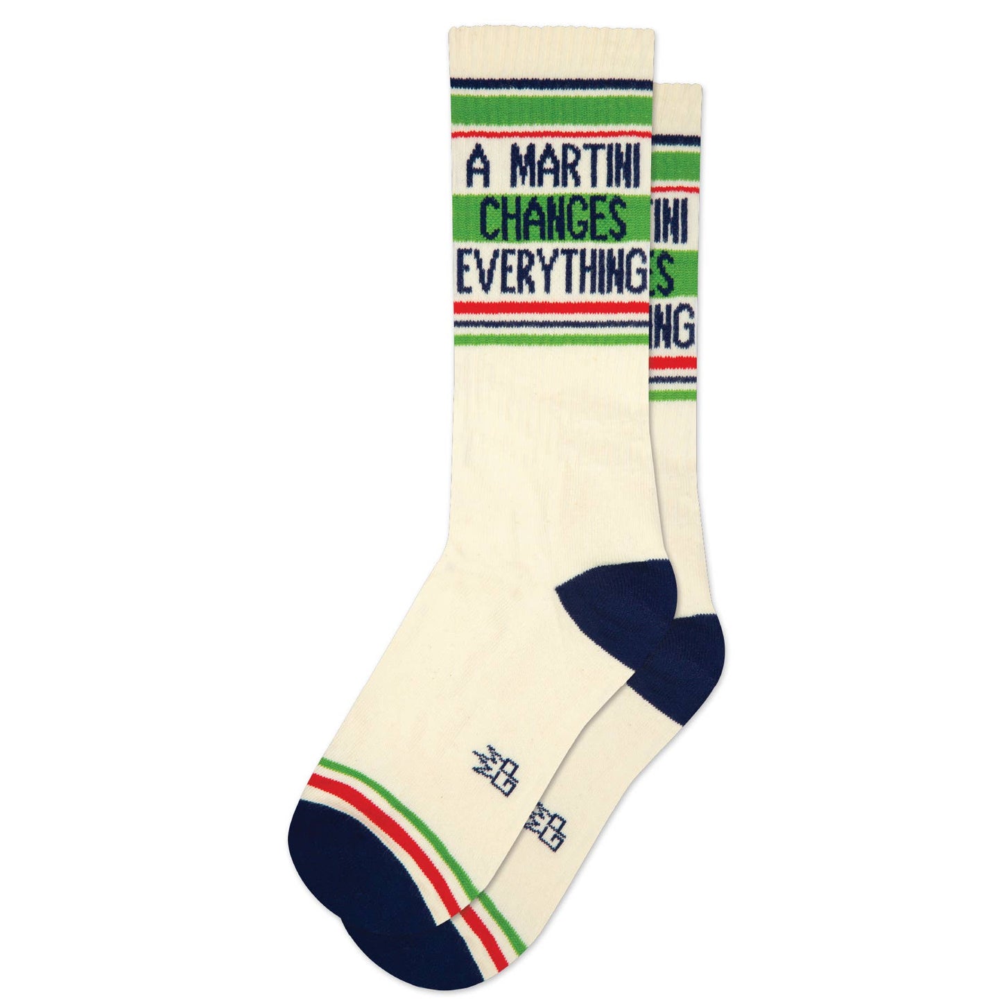 A Martini Changes Everything Crew Socks