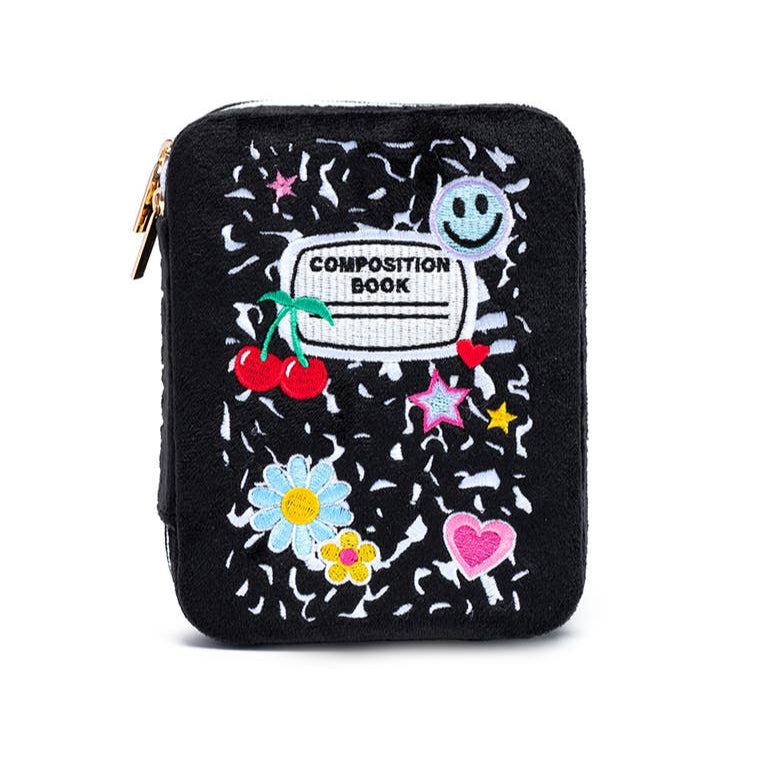 Velvet Notebook Jewelry Case