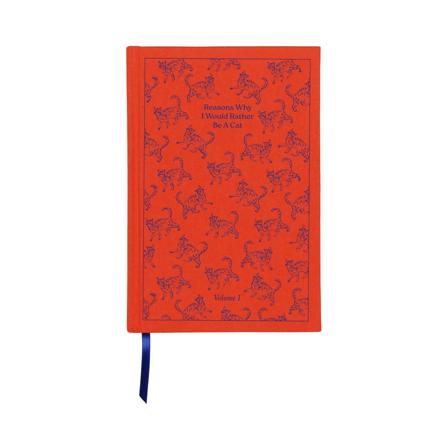Reasons Why I'd Rather Be a Cat Journal | Hardcover Lined Notebook