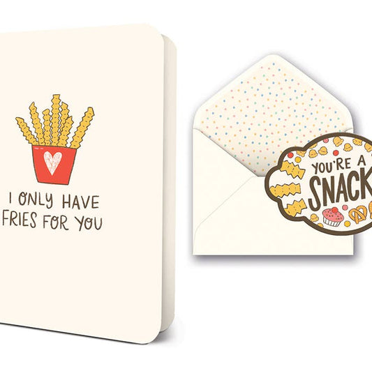 Fries for You Greeting Card