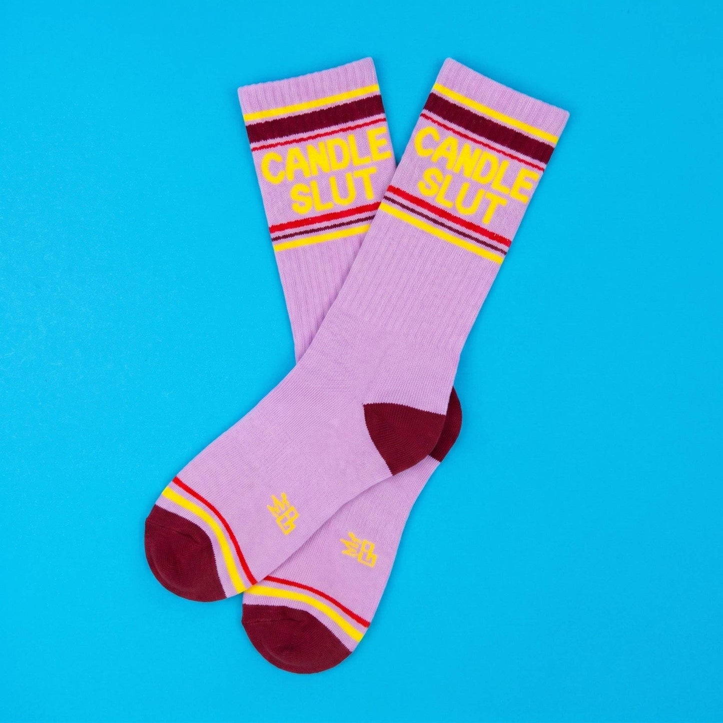 Candle Slut Gym Crew Socks