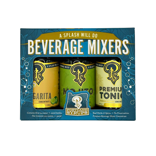 Classic Cocktail Mixer Gift Set | Margarita, Premium Tonic & Mojito