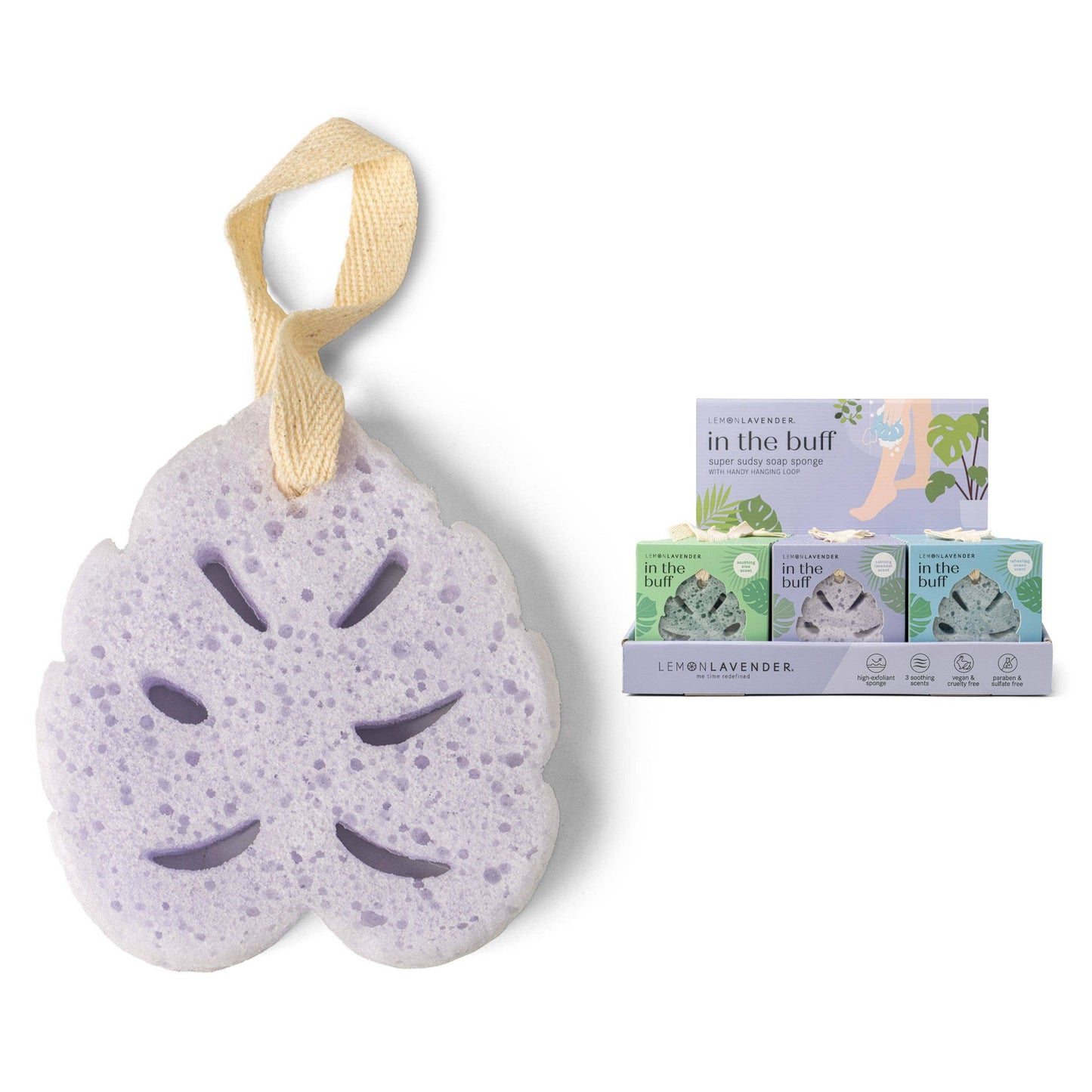 In The Buff Super Sudsy Soap Sponge