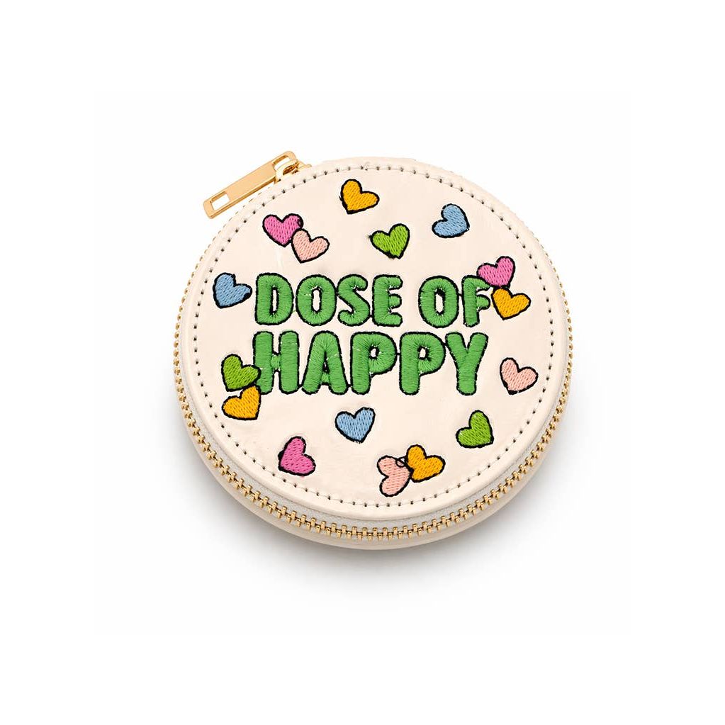 Dose of Happy Daily Pill Organizer | Travel Pill Case
