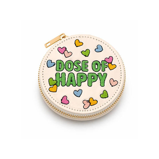 Dose of Happy Daily Pill Organizer | Travel Pill Case