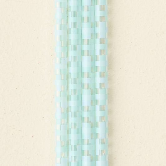 40 oz Tumbler Straw Set-Check Blue