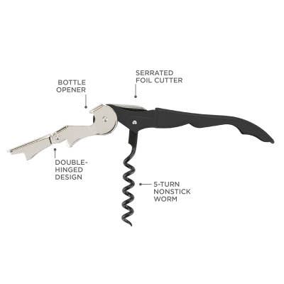 Double-Hinged Corkscrew