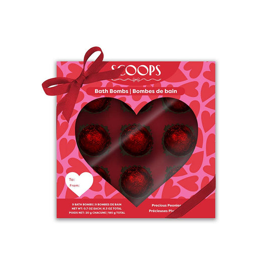 Paper Hearts Mini Bath Bombs