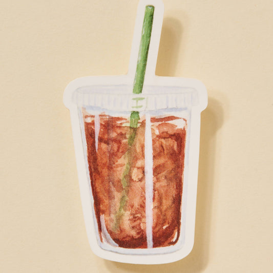 Iced Coffee Sticker
