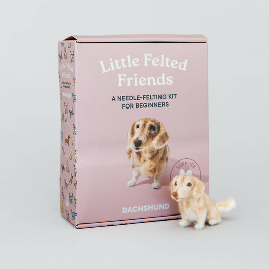 Dachshund Needle Felting Kit | Little Felted Friends