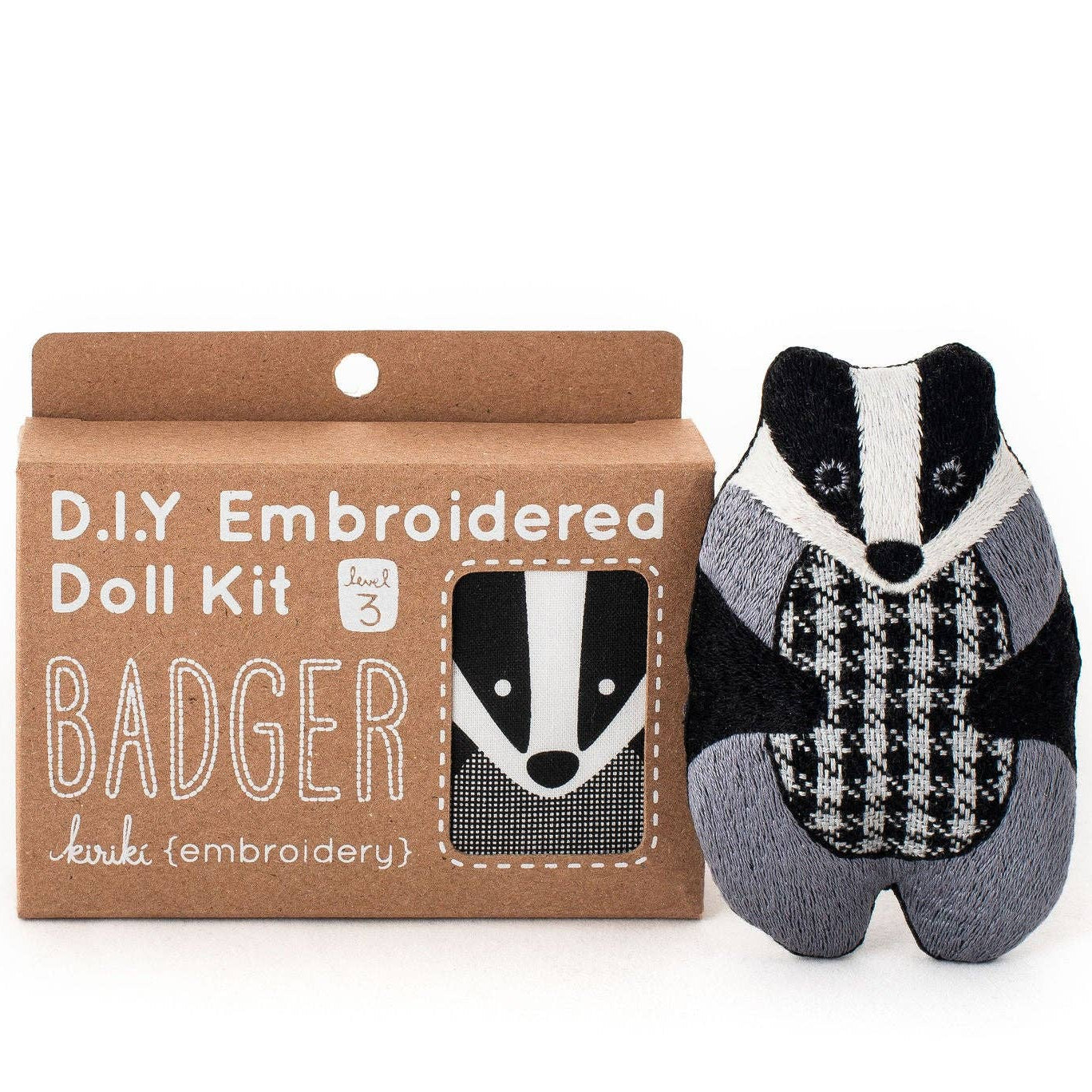 Badger Embroidery Kit