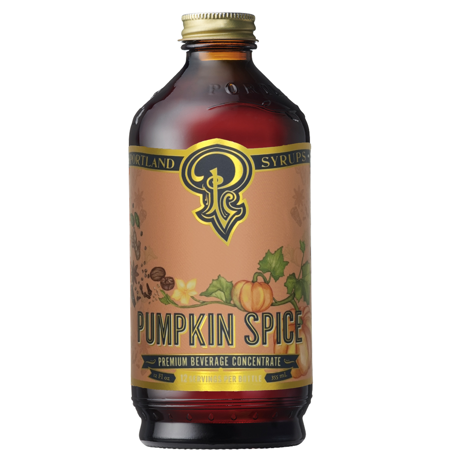 Pumpkin Spice Syrup | 12 oz Coffee, Tea & Cocktail Mixer