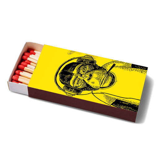 Monkey Matchbox – 40 Long Wooden Decorative Matches