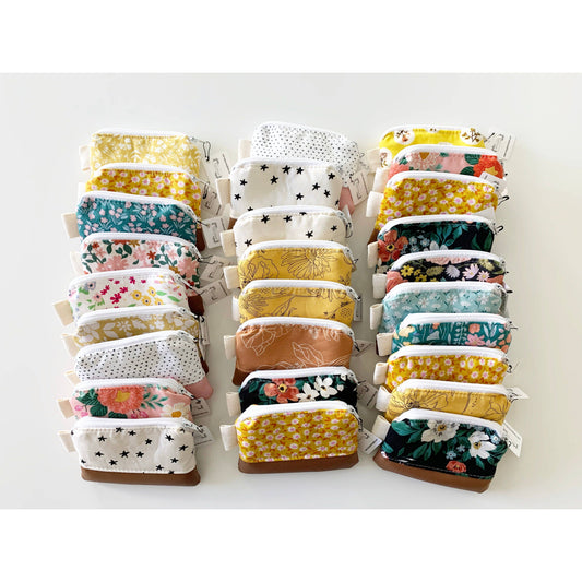 Credit Card Zipper Pouch Variety Pack | Handmade Coin & Card Wallet
