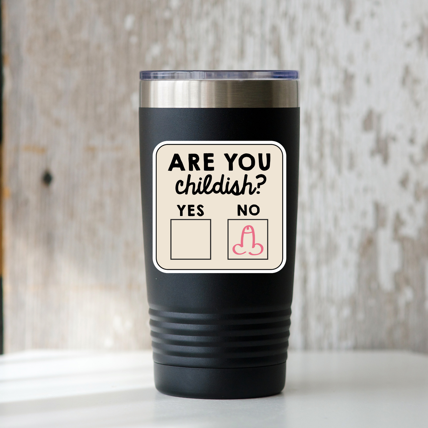 Are You Childish? Sticker