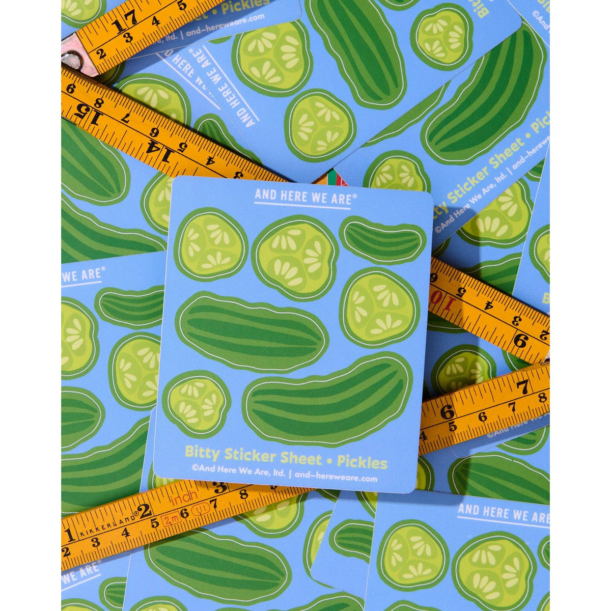Mini Pickle Vinyl Sticker Sheet