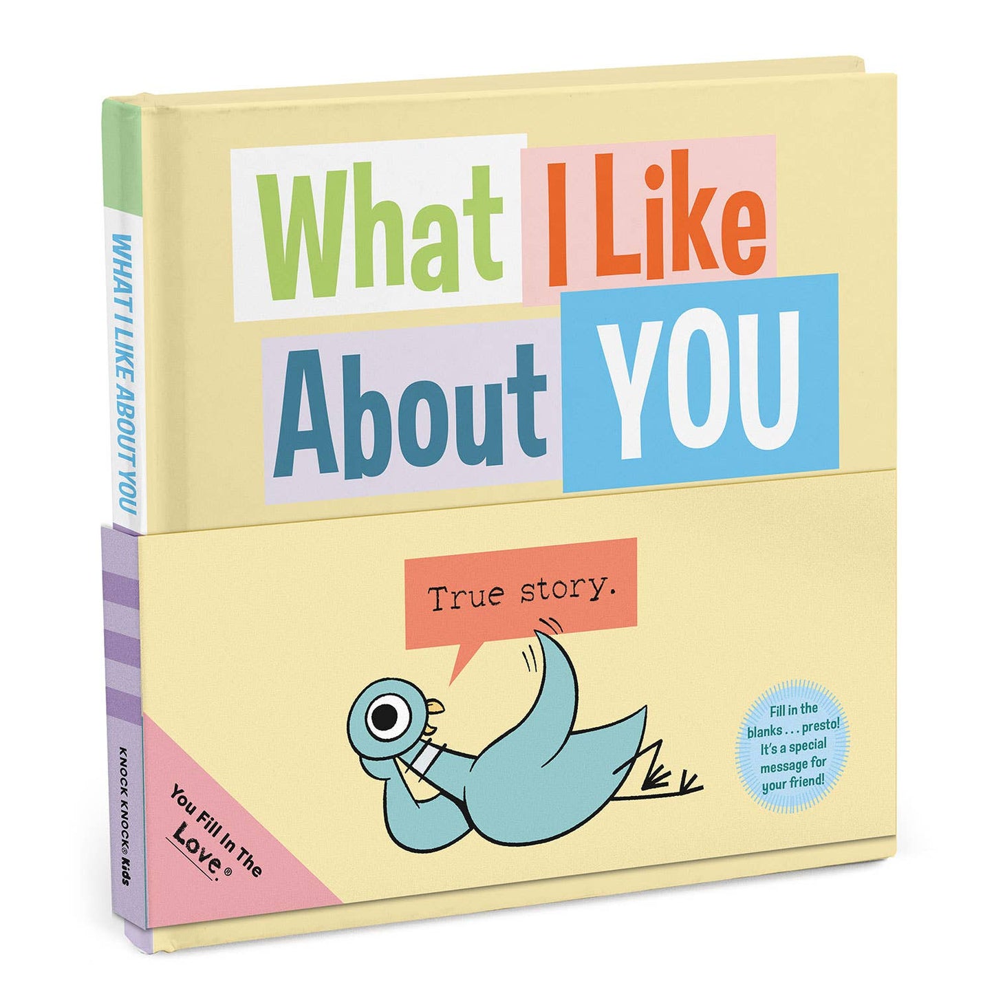 What I Like About You Fill in the Journal