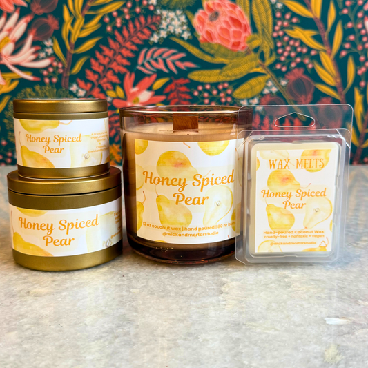 Honey Spiced Pear Candles