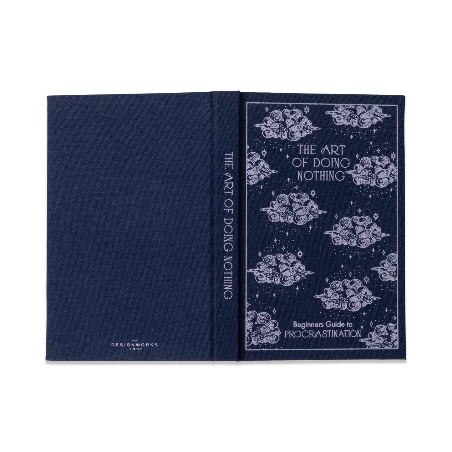 The Art of Doing Nothing Journal | Hardcover Lined Notebook